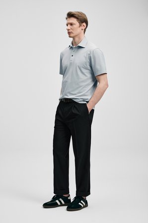 Hudson Smart Erkek Polo Tişört Taş
