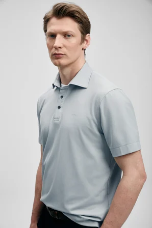 Hudson Smart Erkek Polo Tişört Taş
