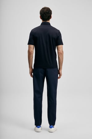 Lufian Erkek Hudson Smart Polo T-Shirt 111040234 Lacivert