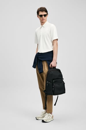 Lufian Erkek Hudson Smart Polo T-Shirt 111040234 Beyaz
