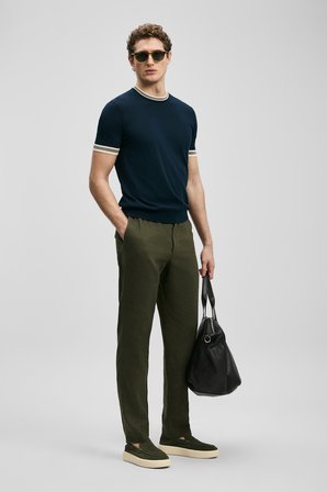 Karl Smart Erkek Chino Pantolon Slim Fit Yeşil