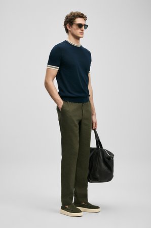 Karl Smart Erkek Chino Pantolon Slim Fit Yeşil