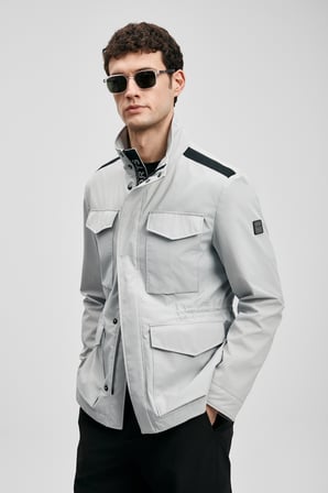 Layer Erkek Mont Gri