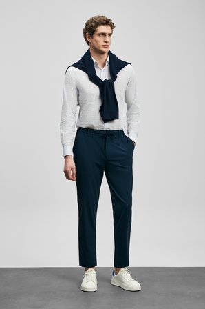 Federico Erkek Basic Gömlek Regular Fit Beyaz