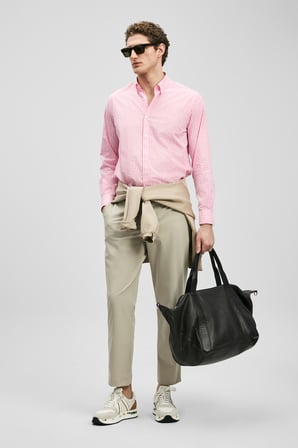 Marco Erkek Basic Gömlek Regular Fit Pembe