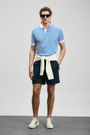 Landon Smart Erkek Polo Tişört Saks