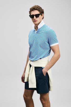 Landon Smart Erkek Polo Tişört Saks