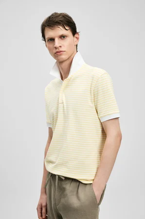 Landon Smart Erkek Polo Tişört Sarı