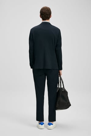 Lufian Erkek Noa Slim Fit Spor Blazer Ceket 111140175 Lacivert