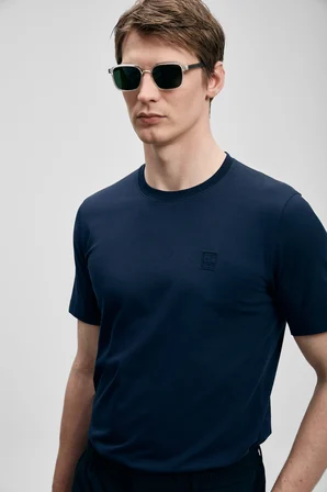 Pablo Erkek Basic Tişört Lacivert