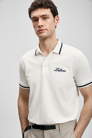 Artos Smart Erkek Polo Tişört Kırık Beyaz