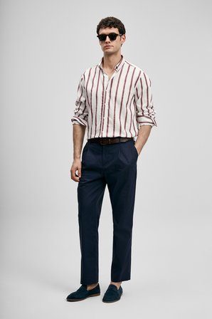 Rıng Erkek Basic Gömlek Regular Fit Bordo