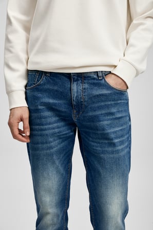 Mark Smart Jean Erkek Pantolon Slim Fit Mavi