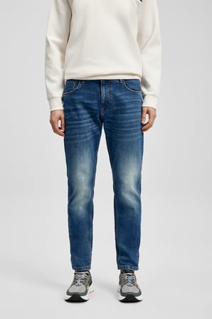 Mark Smart Jean Erkek Pantolon Slim Fit Mavi