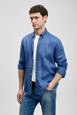 Beneflec Smart Jean Erkek Pantolon Slim Fit Mavi