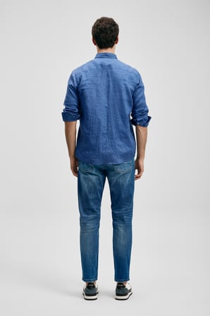 Beneflec Smart Jean Erkek Pantolon Slim Fit Mavi