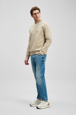 Derek Smart Jean Erkek Pantolon Slim Fit Açık Mavi