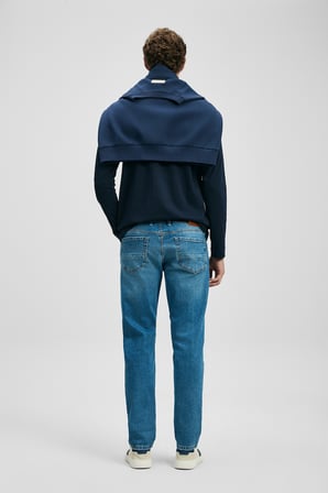 Vernom Smart Jean Erkek Pantolon Slim Fit Açık Mavi