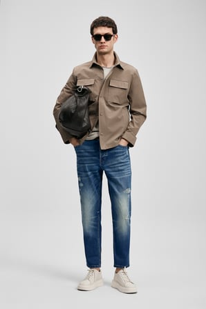Phılıp Smart Jean Erkek Pantolon Slim Fit İndigo