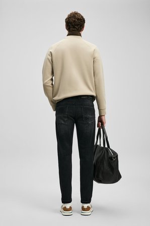 LUFIAN Erkek Luta Smart Slim Fit Jean Pantolon 111200243 Antrasit