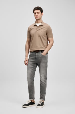 Tony Smart Jean Erkek Pantolon Slim Fit Açık Gri