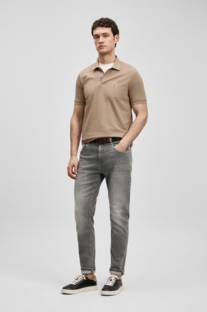 Tony Smart Jean Erkek Pantolon Slim Fit Açık Gri