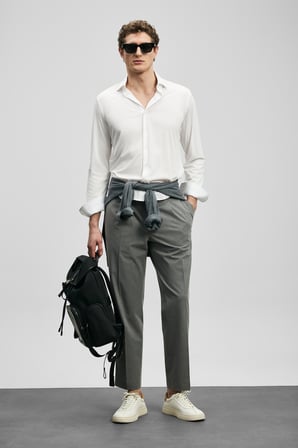 Armada Erkek Basic Gömlek Regular Fit Beyaz