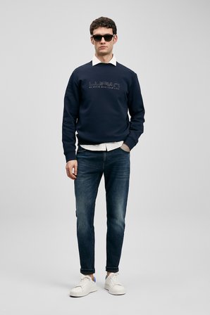 Benedıc Smart Jean Erkek Pantolon Slim Fit Koyu Lacivert