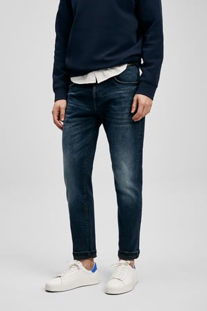 Benedıc Smart Jean Erkek Pantolon Slim Fit Koyu Lacivert