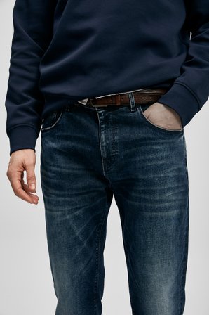Benedıc Smart Jean Erkek Pantolon Slim Fit Koyu Lacivert