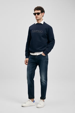 Benedıc Smart Jean Erkek Pantolon Slim Fit Koyu Lacivert