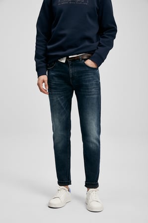 Benedıc Smart Jean Erkek Pantolon Slim Fit Koyu Lacivert
