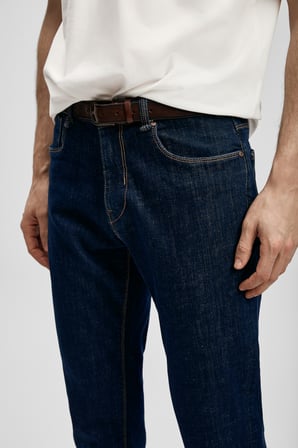 Aqua Smart Jean Erkek Pantolon Regular Fit Mavi