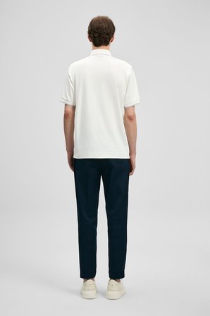 LUFIAN Erkek Levı Smart Polo T-Shirt 111040238 Beyaz