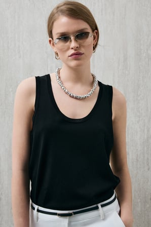 Clara Kadın Triko Atlet Siyah