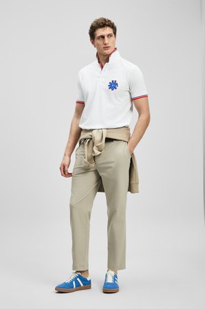 Gavın Smart Erkek Polo Tişört Kırık Beyaz