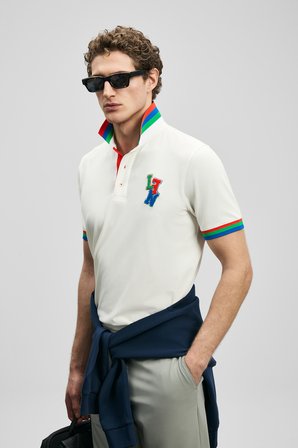 Fun Smart Erkek Polo Tişört Kırık Beyaz