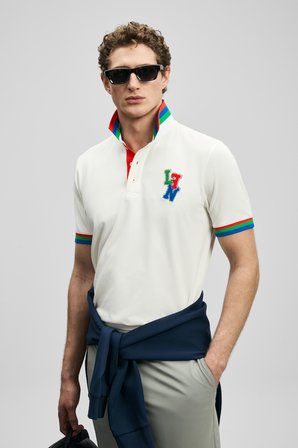 Fun Smart Erkek Polo Tişört Kırık Beyaz