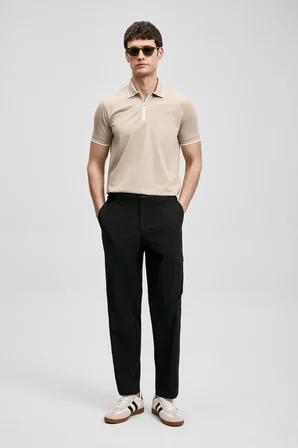 Chase Smart Erkek Polo Tişört Bej
