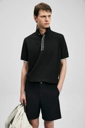 Lord Smart Erkek Polo Tişört Siyah