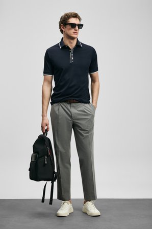 Lord Smart Erkek Polo Tişört Lacivert