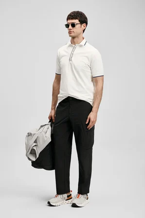 Lord Smart Erkek Polo Tişört Kırık Beyaz