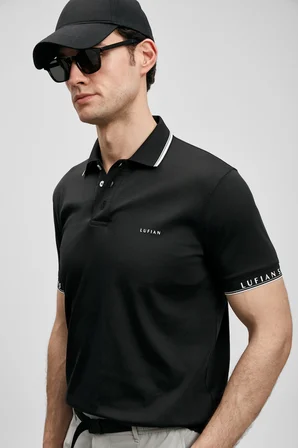 Hold Smart Erkek Polo Tişört Siyah
