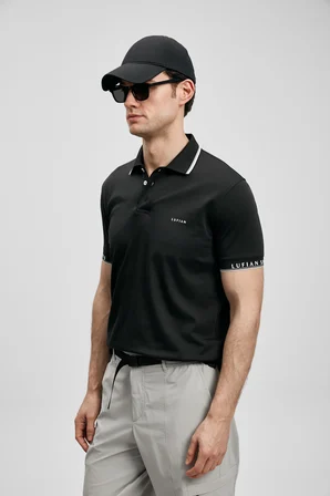 Hold Smart Erkek Polo Tişört Siyah