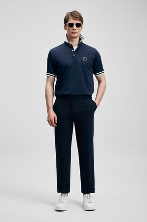 Cole Smart Erkek Polo Tişört Lacivert