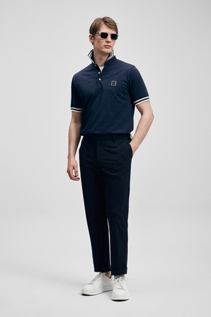 Cole Smart Erkek Polo Tişört Lacivert