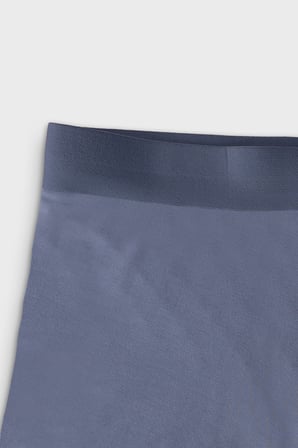Mark 3 Adet Erkek Modal Dikişsiz Boxer Mavi