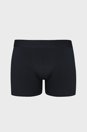 Solıd Erkek Pamuklu Boxer Antrasit