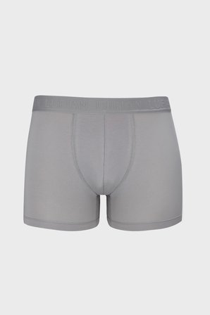 Solıd Erkek Pamuklu Boxer Bej