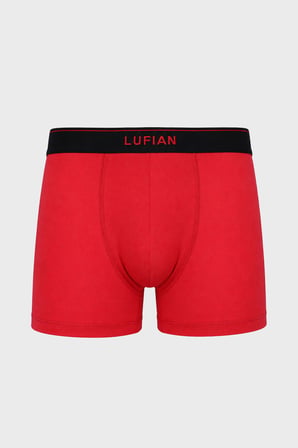 Glorıa Erkek Pamuklu Boxer Kırmızı